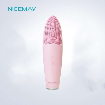 Silicone Waterproof Facial Cleaning Brush and Massager Exfoliate Brush for Face Polish Skin Care Tool 1650